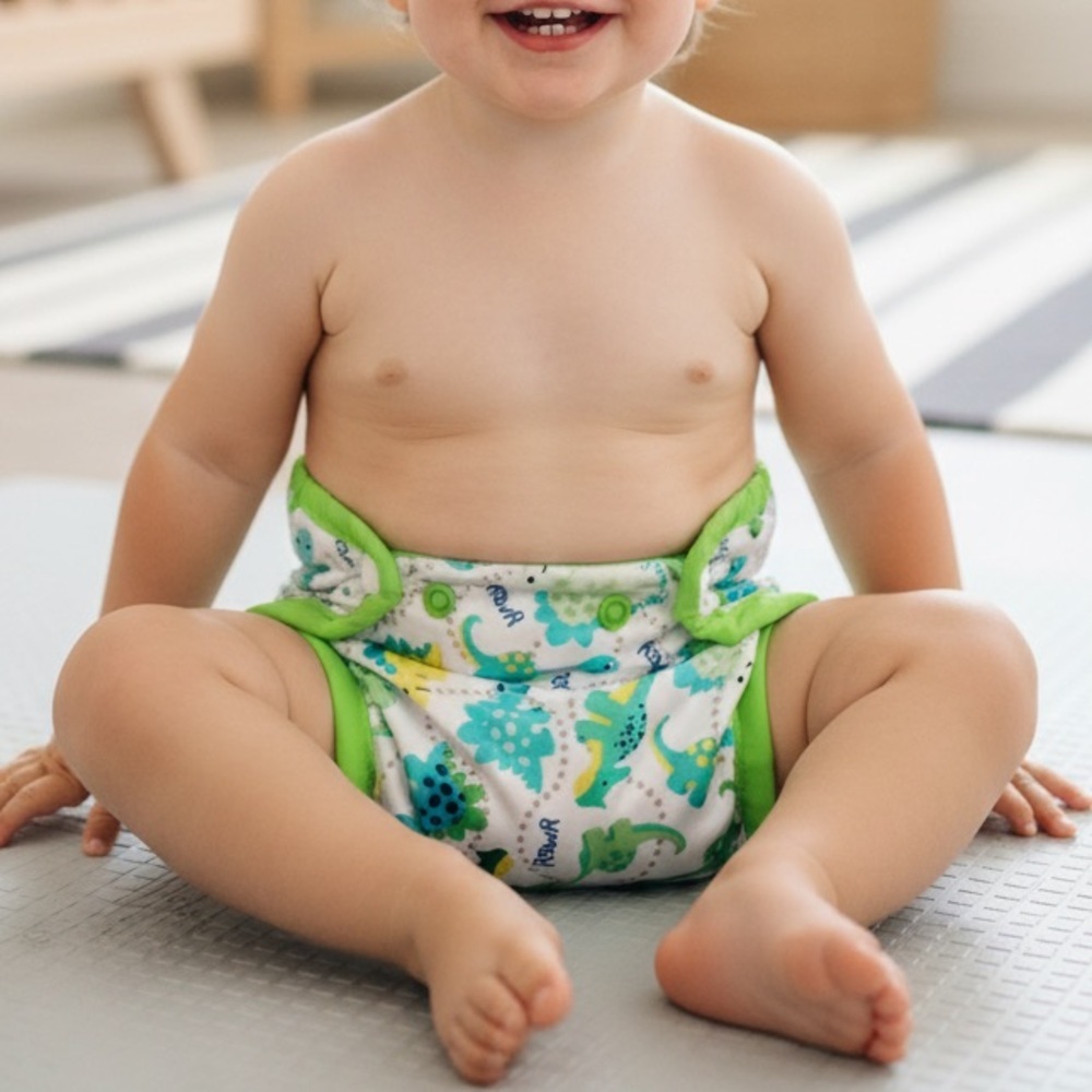 Tidy Tots Diaper Cover Dinosaur Print One Size
